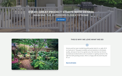 Bear Creek Outdoor Living Website